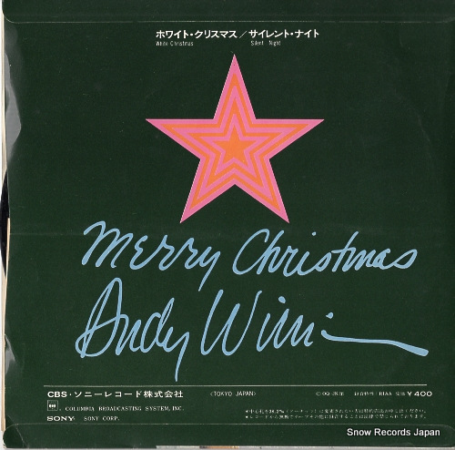 WILLIAMS, ANDY white christmas SONG80030