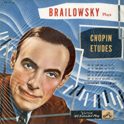 BRAILOWSKY, ALEXANDER plays chopin etudes EP-3019