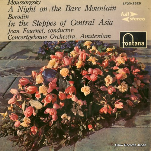 FOURNET, JEAN moussorgsky; a night on the bare mountain SFON-2526