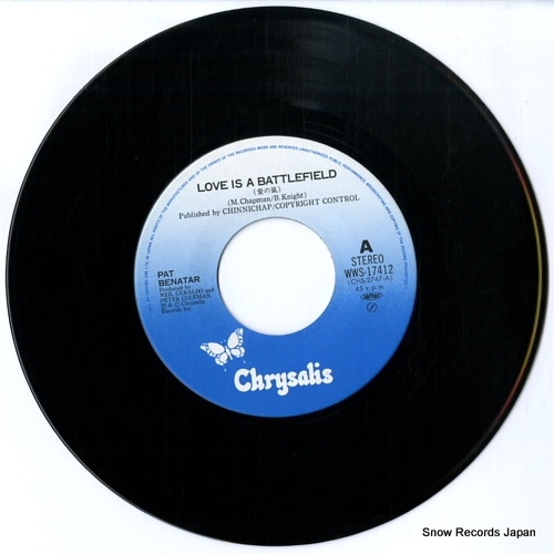 BENATAR, PAT love is a battlefield WWS-17412