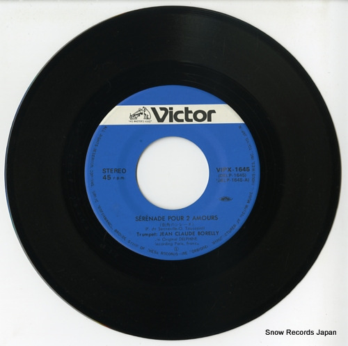 BORELLY, JEAN CLAUDE serenade pour 2 amours VIPX-1645 - disc