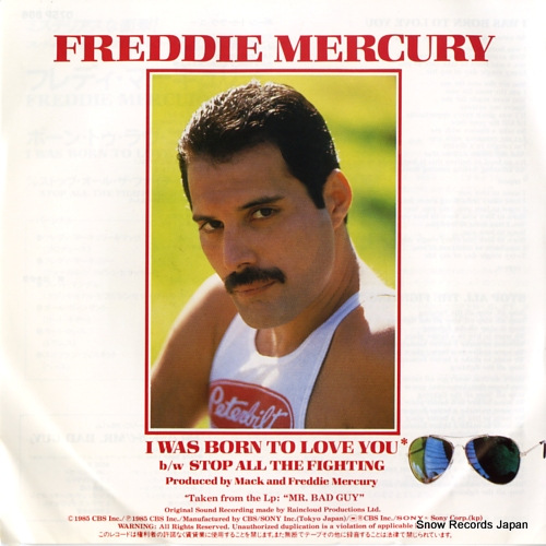 MERCURY, FREDDIE i was born to love you 07SP886