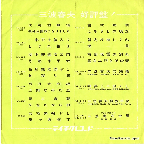 MINAMI, HARUO furyu naramaru kuzushi NS-580