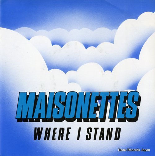 MAISONETTES, THE where i stand RSG2 - front cover