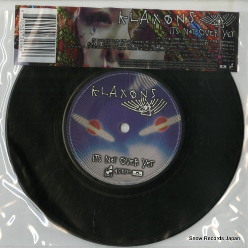 KLAXONS it's not over yet RINSE004SX - front cover