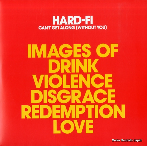 HARD-FI can't get along(without you) HARD08 - front cover