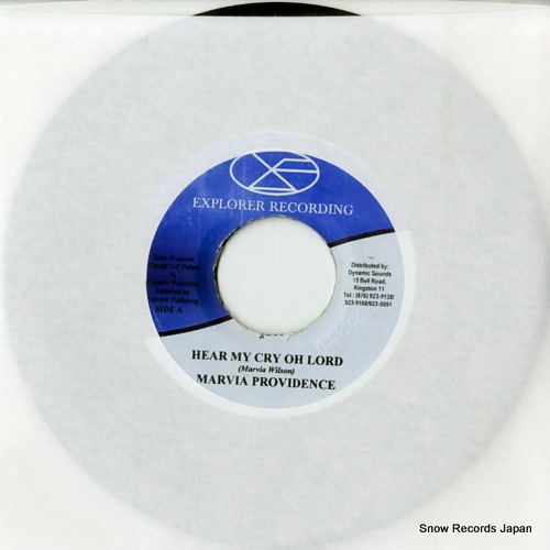 PROVIDENCE, MARVIA hear my cry oh lord MML332 - front cover