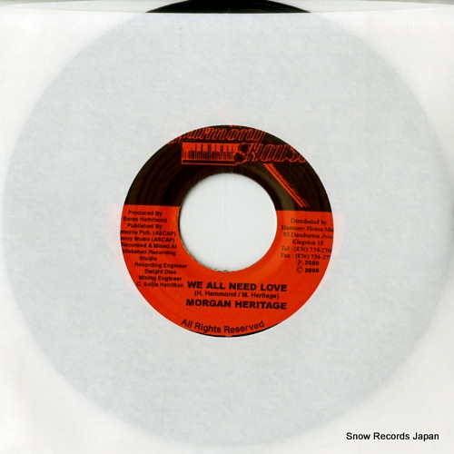 MORGAN HERITAGE we all need love DSRBSIDE-9423 - front cover