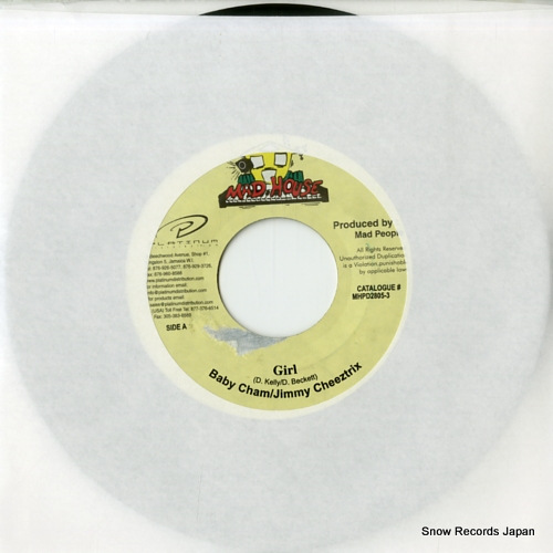 BABY CHAM, AND JIMMY CHEEZTRIX girl MHPD2805-3 - front cover