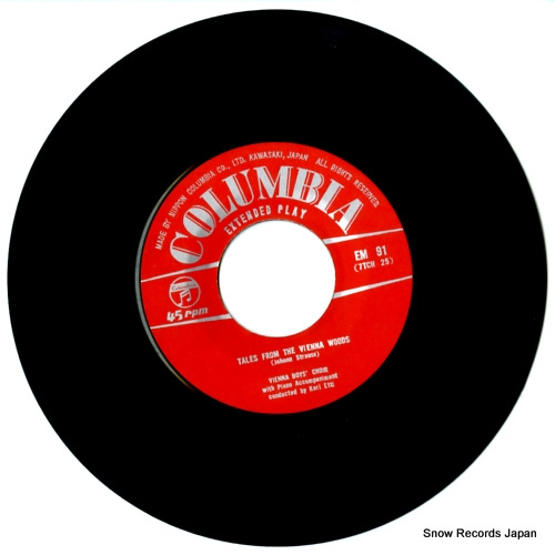 VIENNA CHOIR BOY'S, THE tales from the vienna woods EM-91