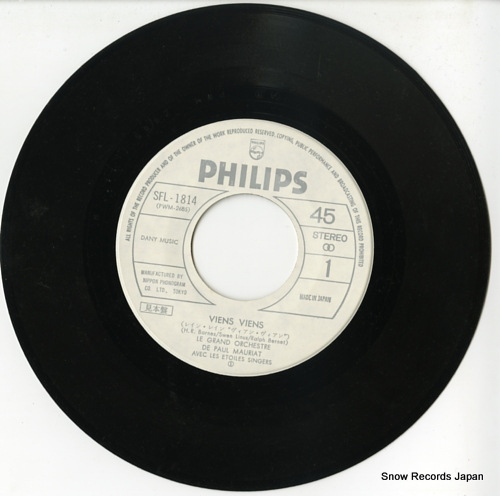 MAURIAT, PAUL viens viens SFL-1814
