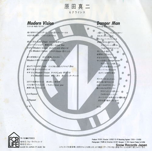 HARADA, SHINJI modern vision 7K-138