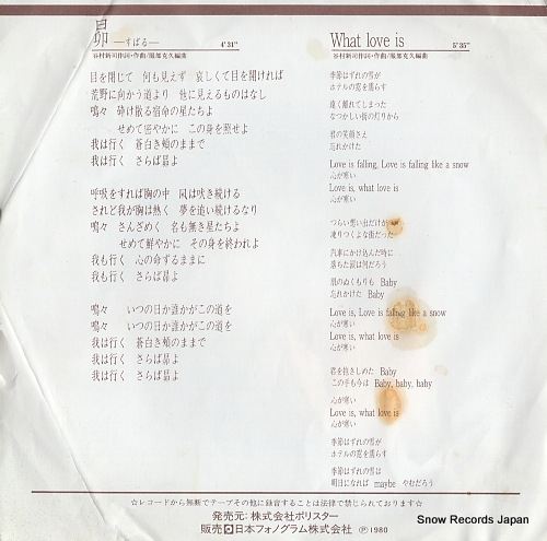 TANIMURA, SHINJI subaru 6P-1