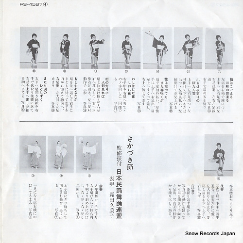 YOSHIDA, FUKIKO michinoku miren bushi RS-4587