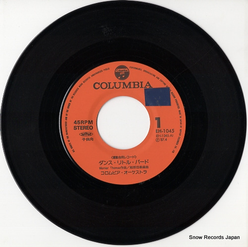 COLUMBIA ORCHESTRA dance little bird EH-1045 - disc