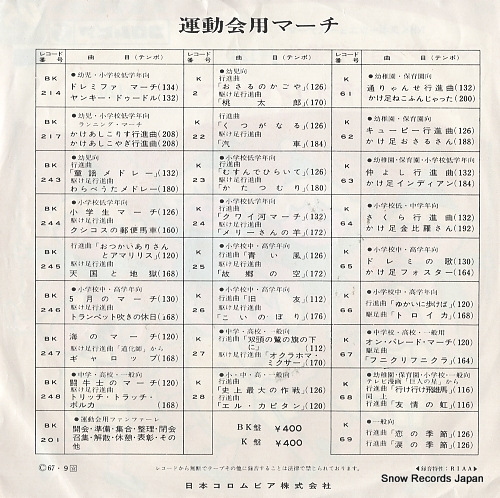 TOKYO SUISOGAKU DAN sports show koshinkyoku K-73