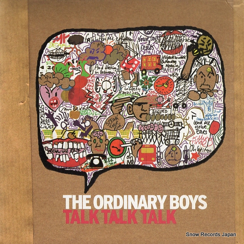 ORDINARY BOYS, THE talk talk talk (radio edit) WEA377 - front cover