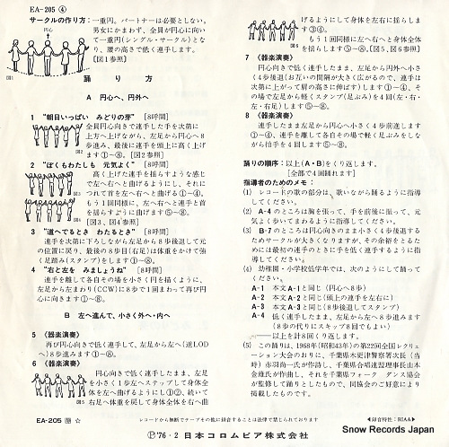 COLUMBIA FOLK DANCE ORCHESTRA the letkis jenka EA-205