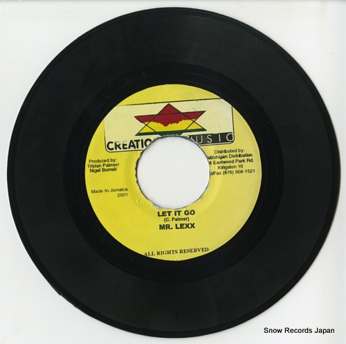 MR.LEXX let it go DSRASIDE67 / DSRBSIDE6796 - disc