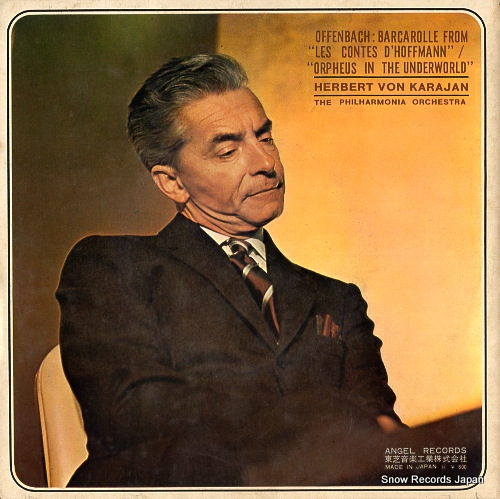 KARAJAN, HERBERT VON offenbach; barcarolle from 
