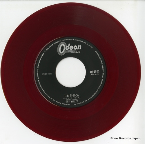 MILLER, RAY ti-bi-ti-bi-da OR-1925 - disc