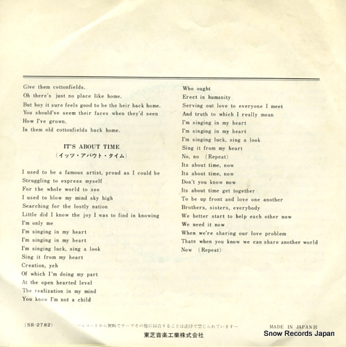 BEACH BOYS, THE cottonfields SR-2782