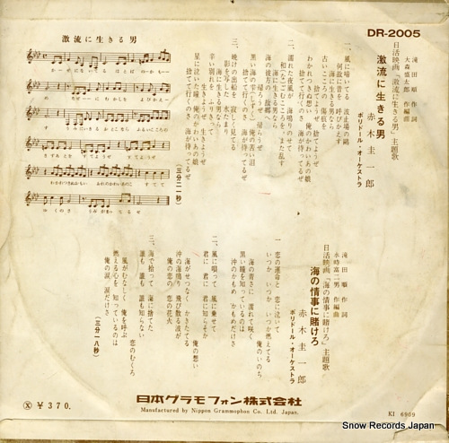 AKAGI, KEIICHIRO gekiryu ni ikiru otoko DR-2005