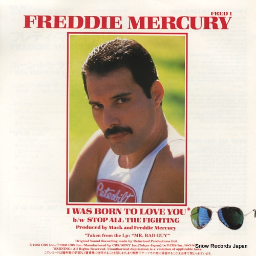 MERCURY, FREDDIE i was born to love you 07SP886