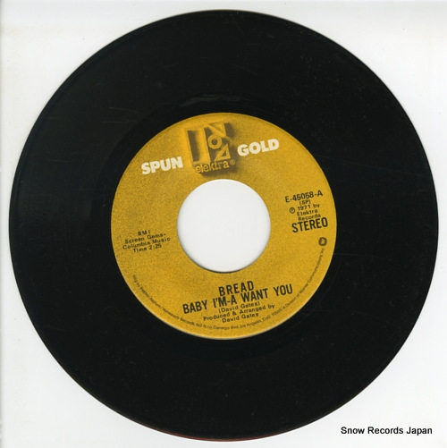 BREAD baby i'm-a want you E-45058 - disc