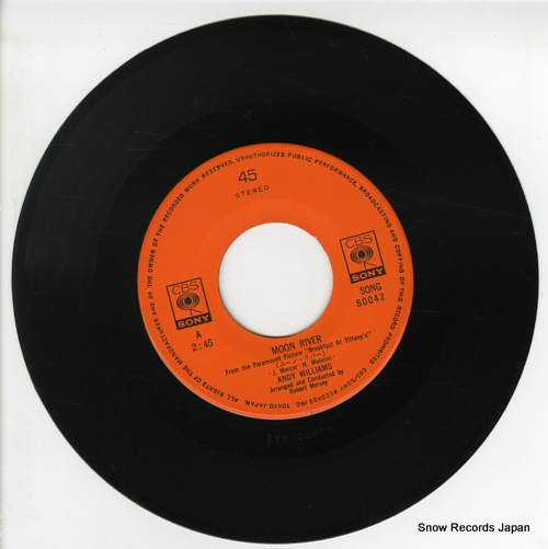 WILLIAMS, ANDY moon river SONG80042