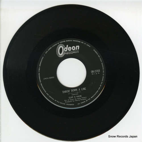 RICHARD, CLIFF, AND HANK MARVIN throw down a line OR-2393