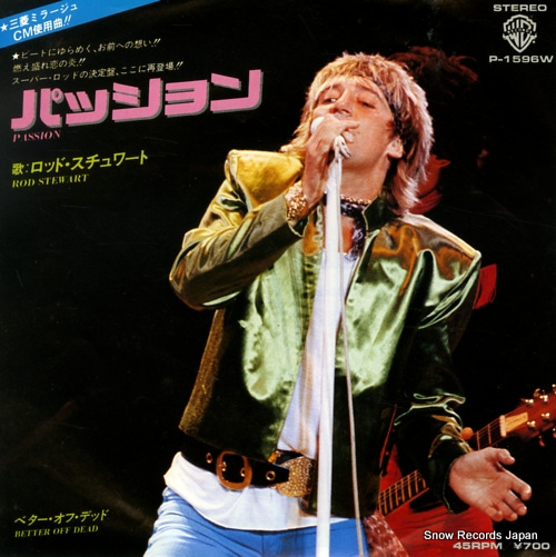 STEWART, ROD passion P-1596W - front cover