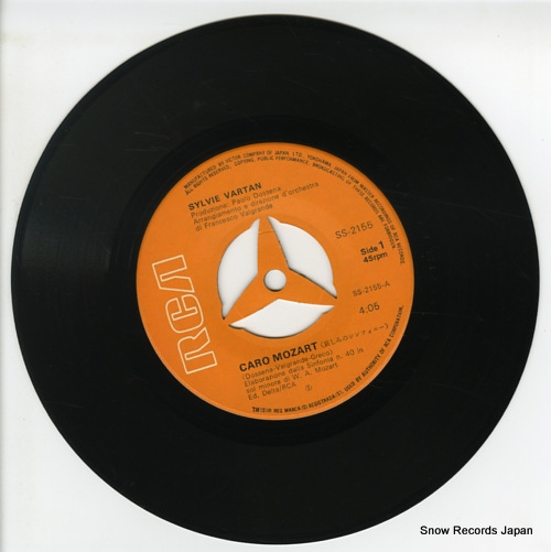 VARTAN, SYLVIE caro mozart SS-2155