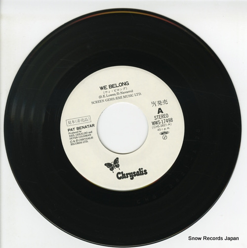 BENATAR, PAT we belong WWS-17498