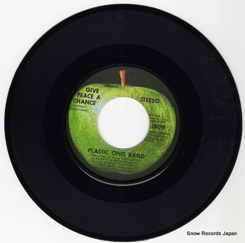 PLASTIC ONO BAND, THE give peace a cance APPLE1809