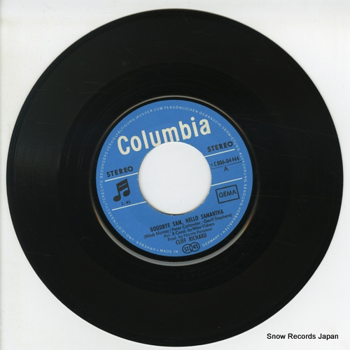 RICHARD, CLIFF goodbye sam, hello samantha 1C006-04444 - disc