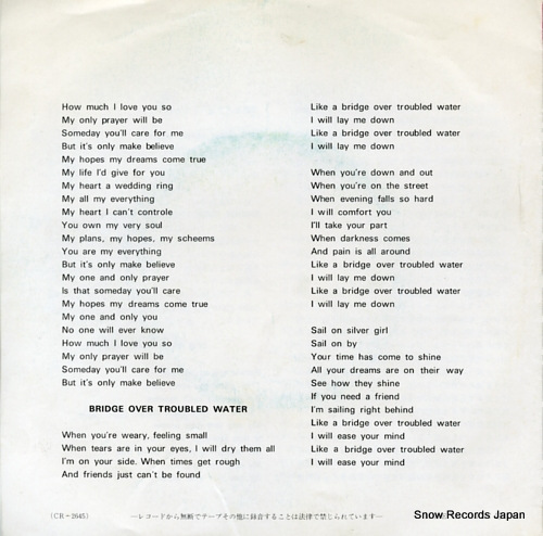 CAMPBELL, GLEN it's only make believe CR-2645