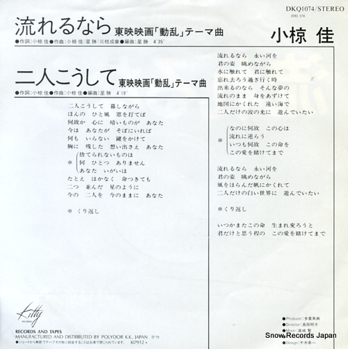 OGURA, KE nagarerunara DKQ1074