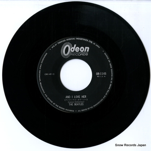 BEATLES, THE and i love her OR-1145