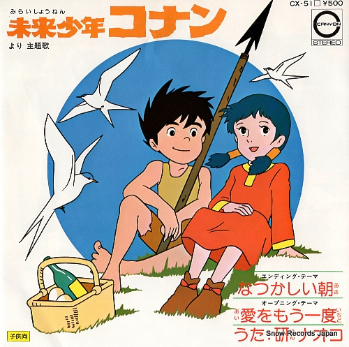 KEN, NAOKO future boy conan; ai wo moichido CX-51