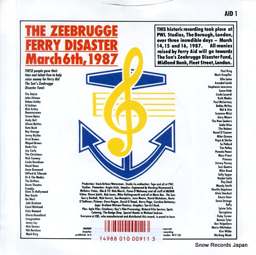 FERRY AID let it be AID1/10.5Z-1