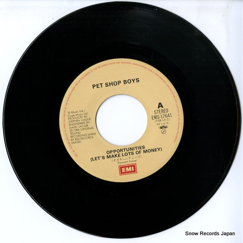 PET SHOP BOYS opportunities EMS-17641
