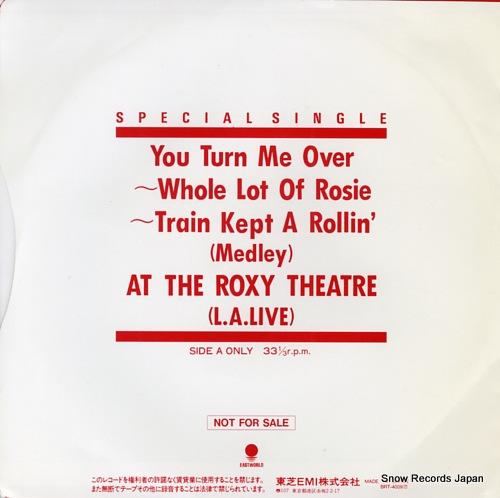 SHOW-YA l.a.live 1988.4.27 100live vol.1 BRT-4009