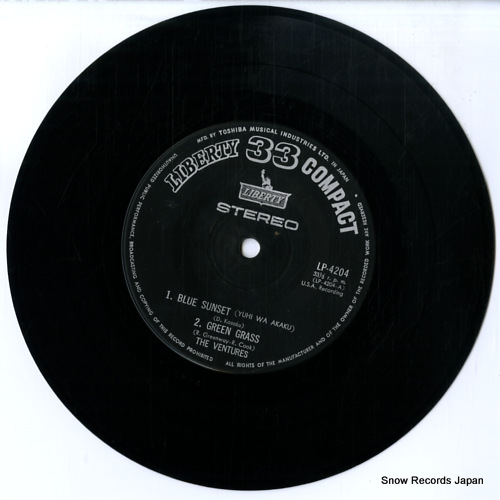 VENTURES, THE blue sunset LP-4204 - disc