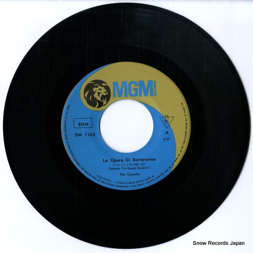 COWSILLS, THE le opere di bartoromeo DM-1165 - disc