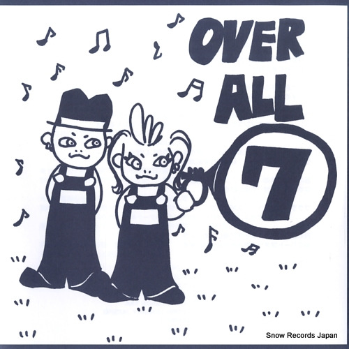 OVER ALL 7 burger shop CLOVER-001 - front cover