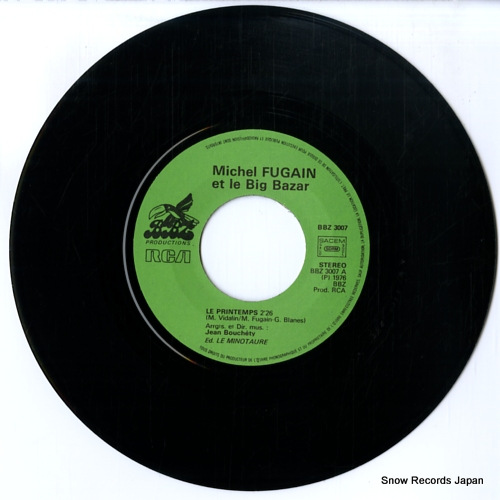 FUGAIN, MICHEL le printemps/dis-moi pourquoi BBZ3007