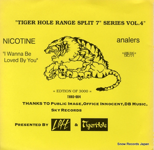 NICOTINE / ANALERS split. THRS-004