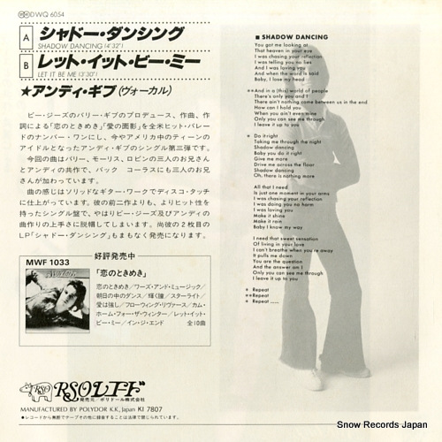 GIBB, ANDY shadow dancing DWQ6054