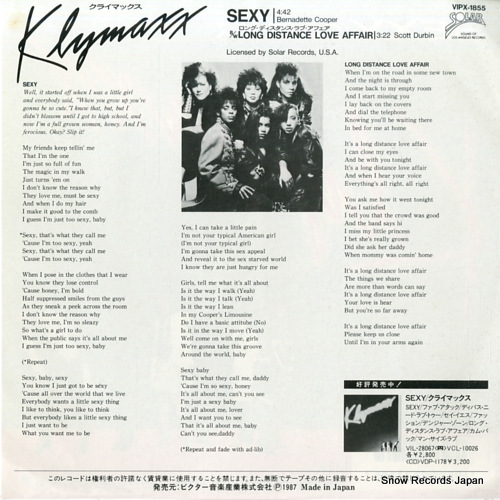 KLYMAXX sexy VIPX-1855